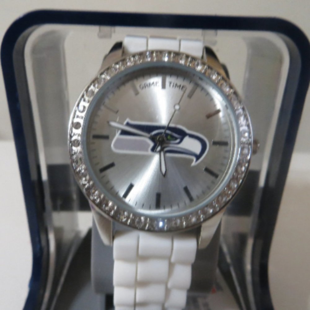 Vintage NFL Game Time Unisex White Wrist watch